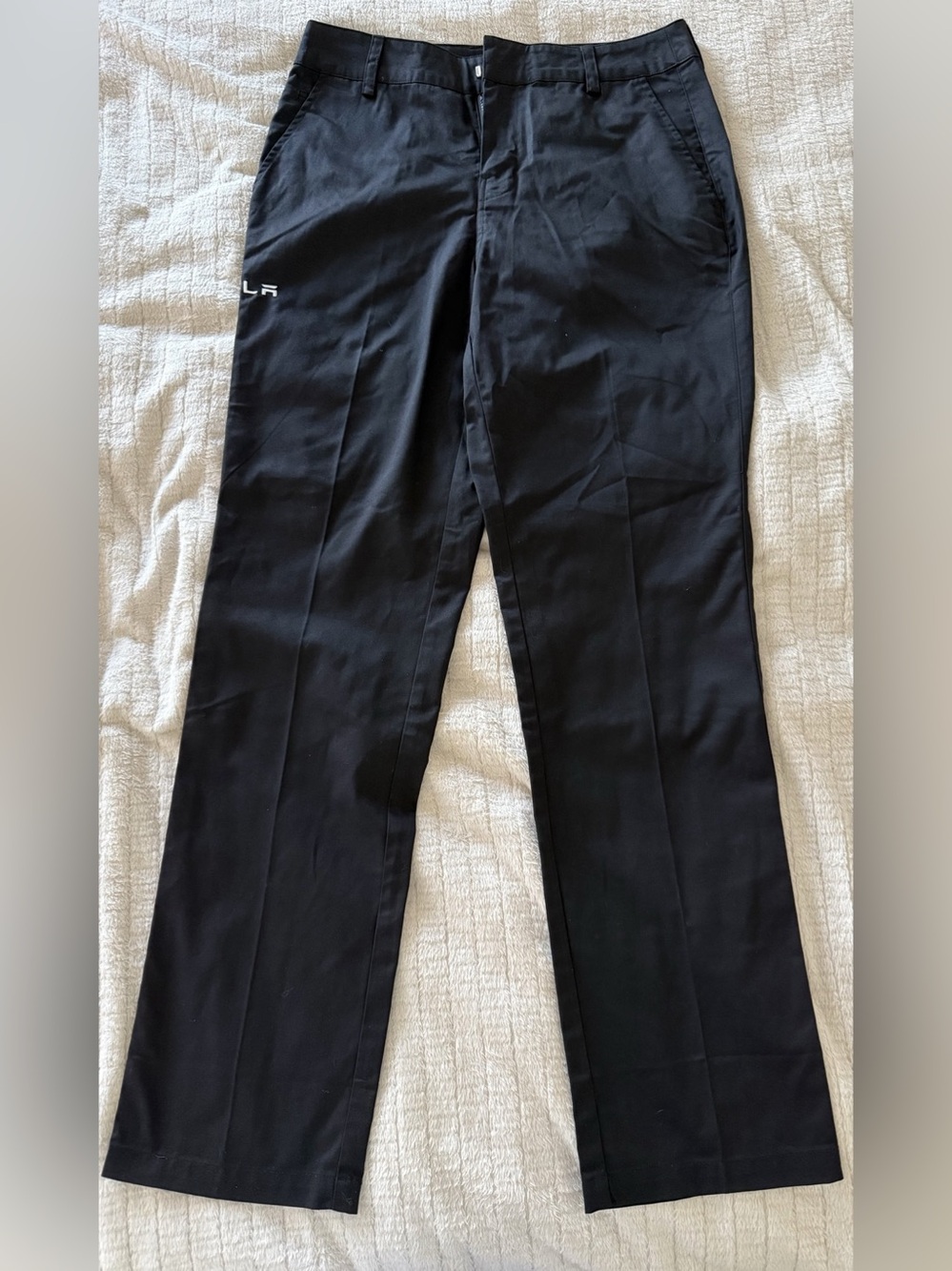 Tesla Men's Black Chinos Waist 32 x 34